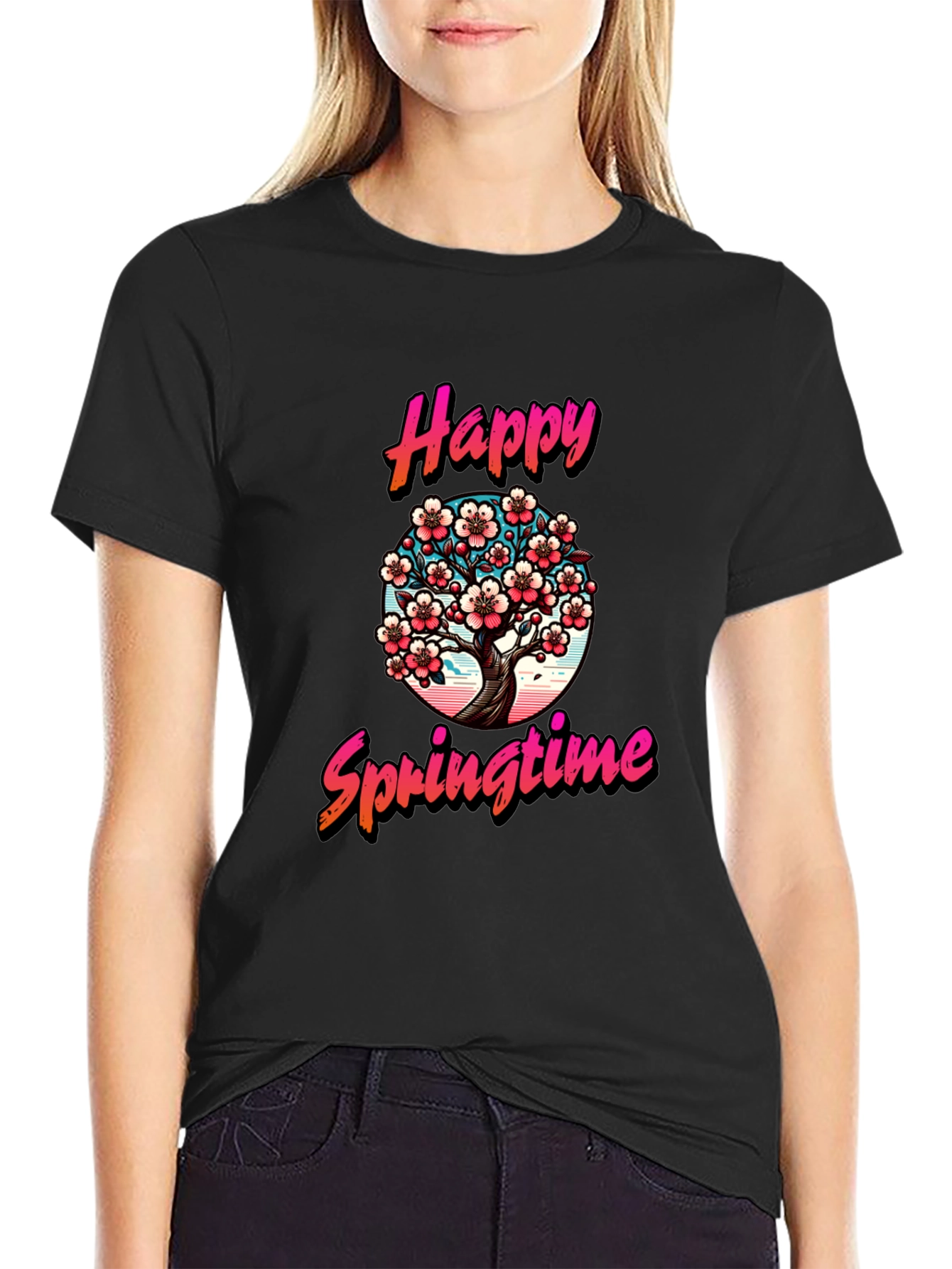 Happy Springtime Graphic Tee