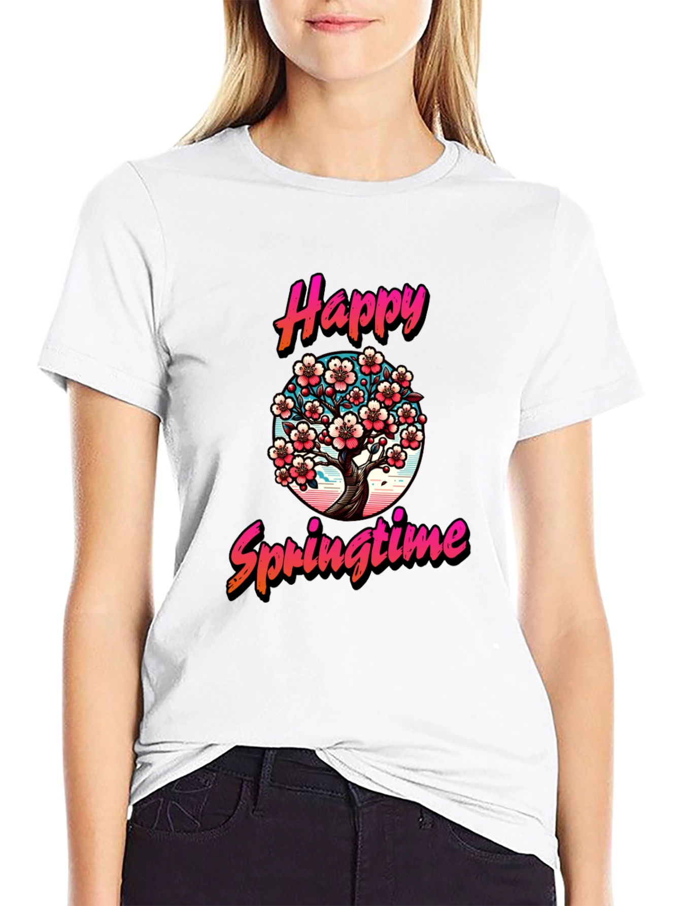 Happy Springtime Graphic Tee