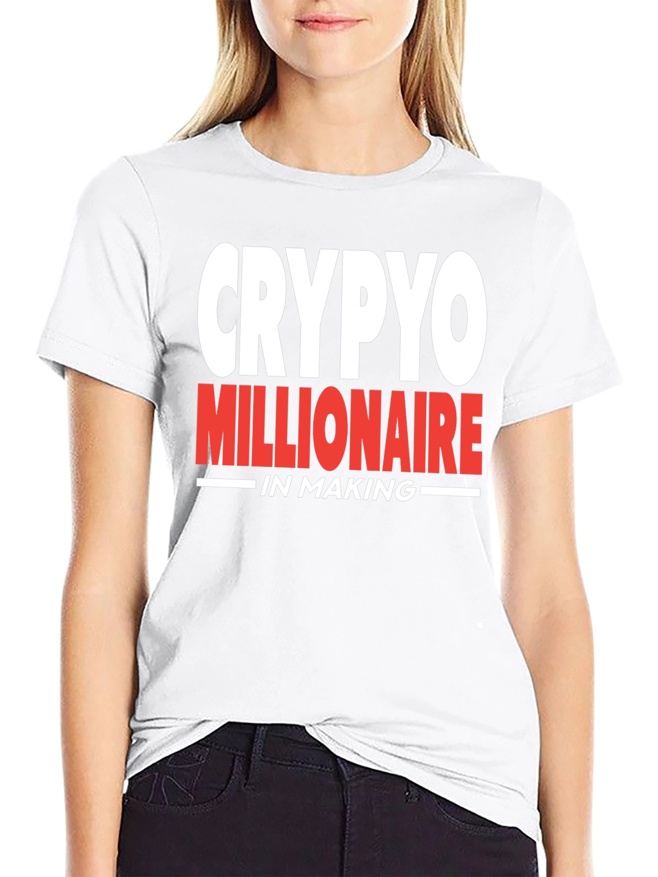 Crypto Millionaire in Making Graphic Tee