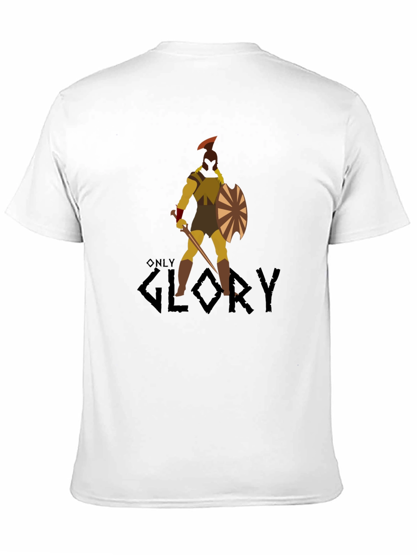 Warrior Graphic Black T-Shirt