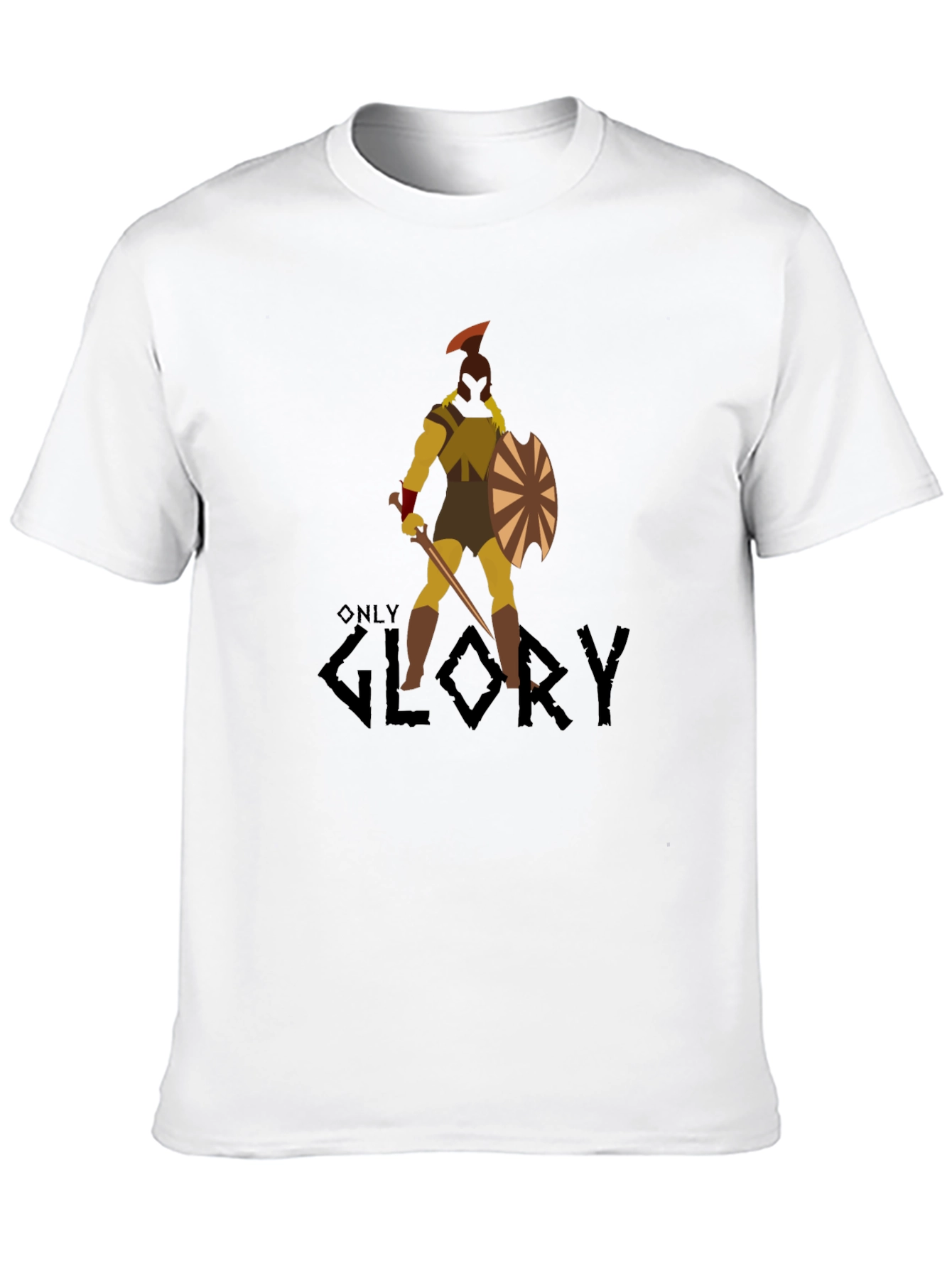 Warrior Graphic Black T-Shirt