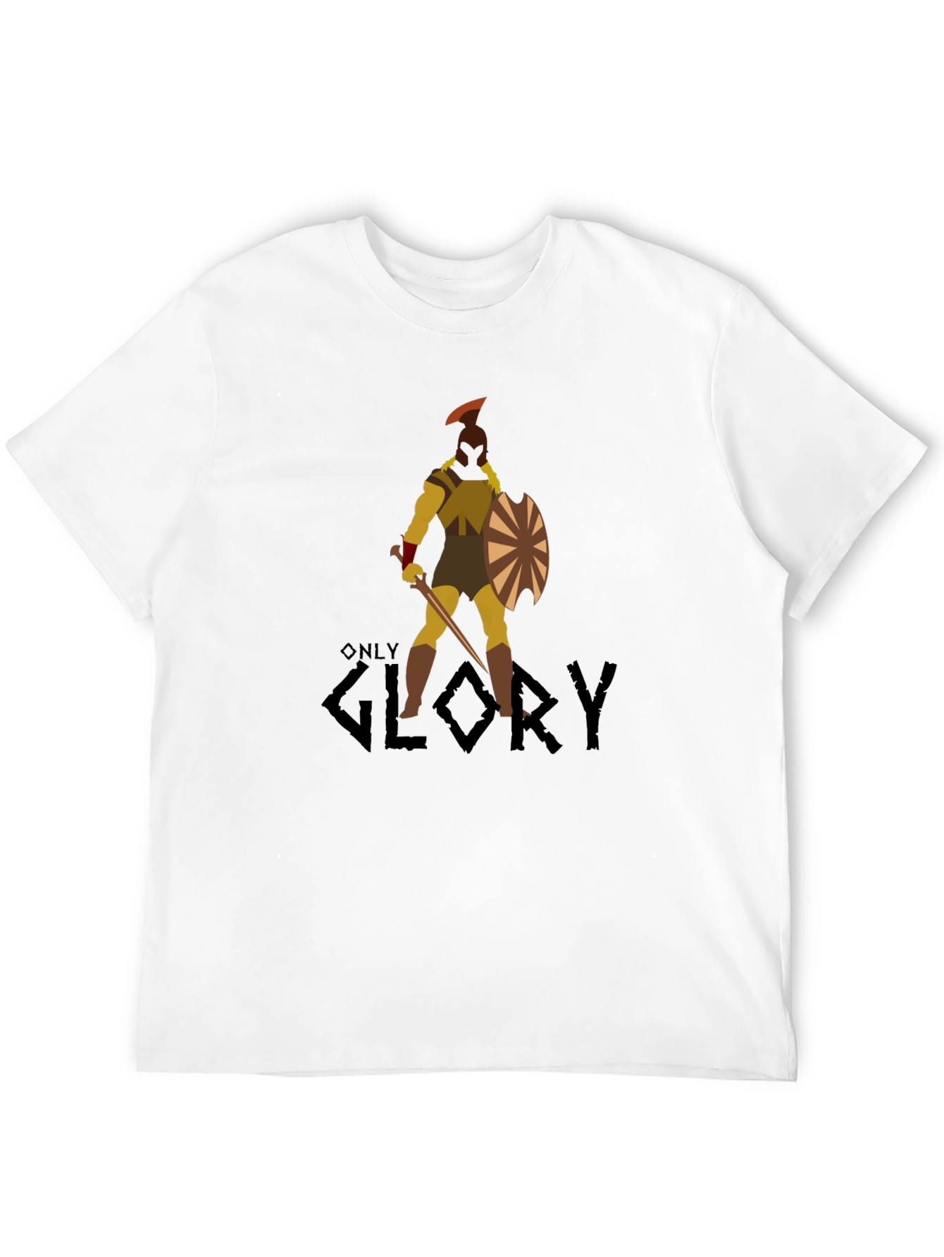 Warrior Graphic Black T-Shirt