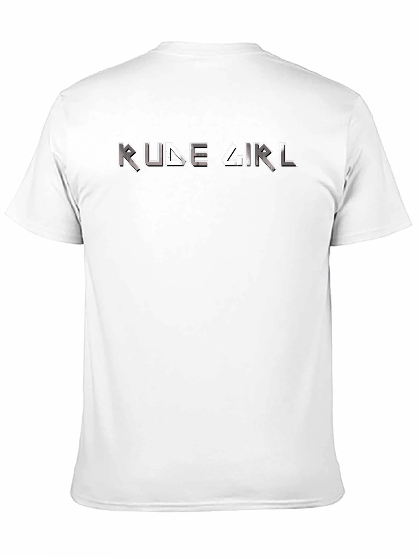 Rude Girl Graphic T-Shirt - Black