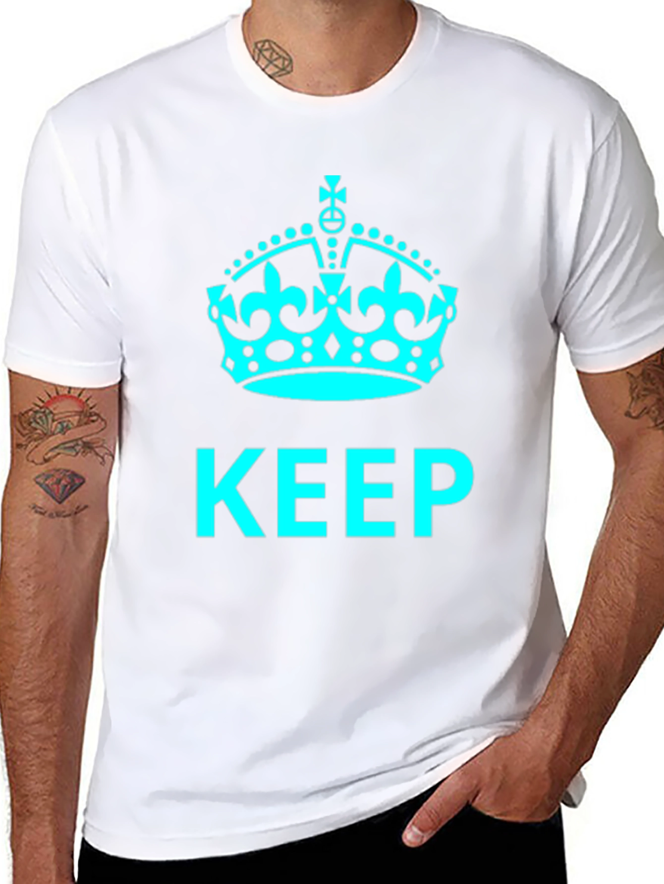 Keep Calm Black T-Shirt
