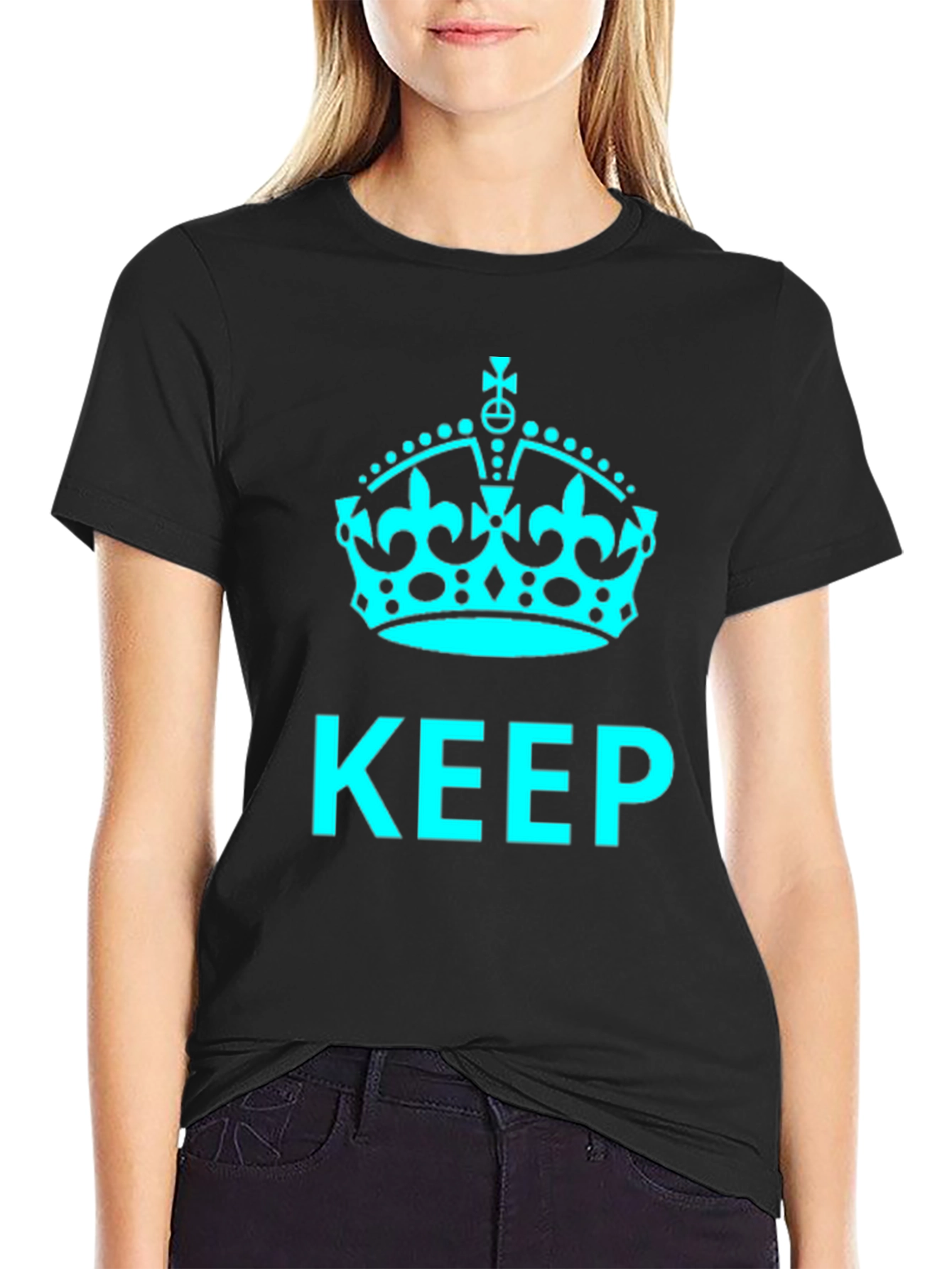 Keep Calm Black T-Shirt