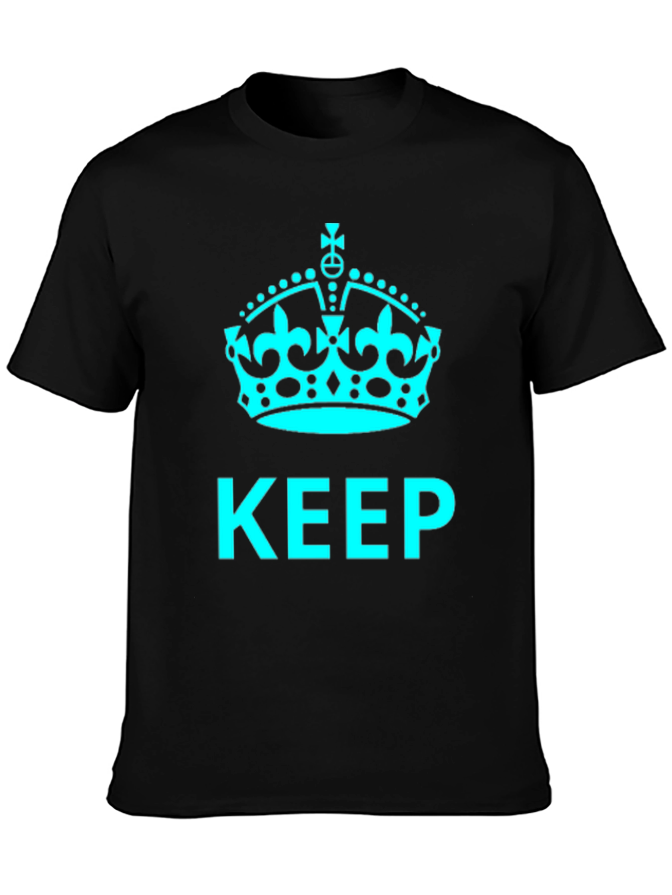 Keep Calm Black T-Shirt
