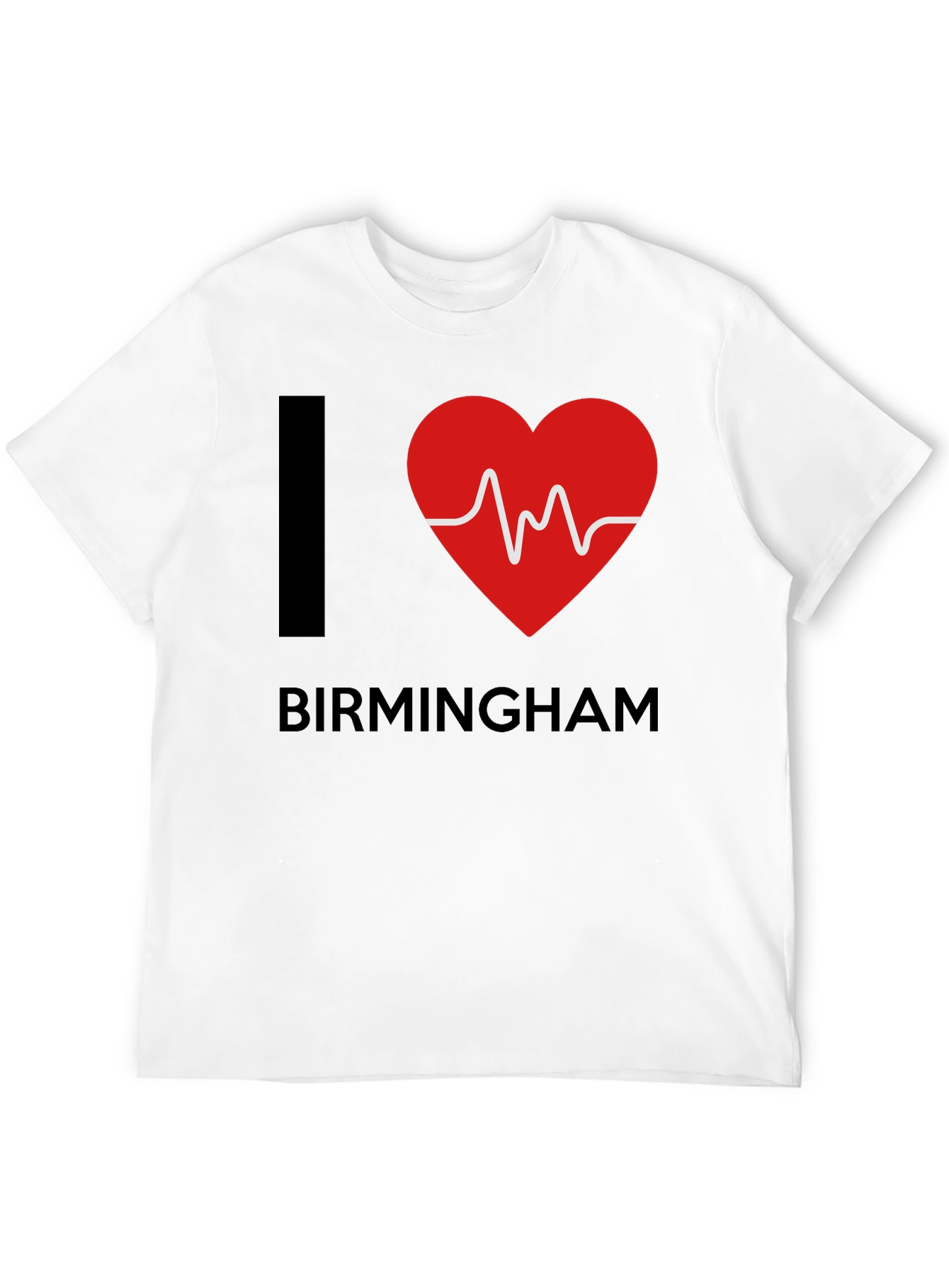 I Heart Birmingham Graphic Tee - Black