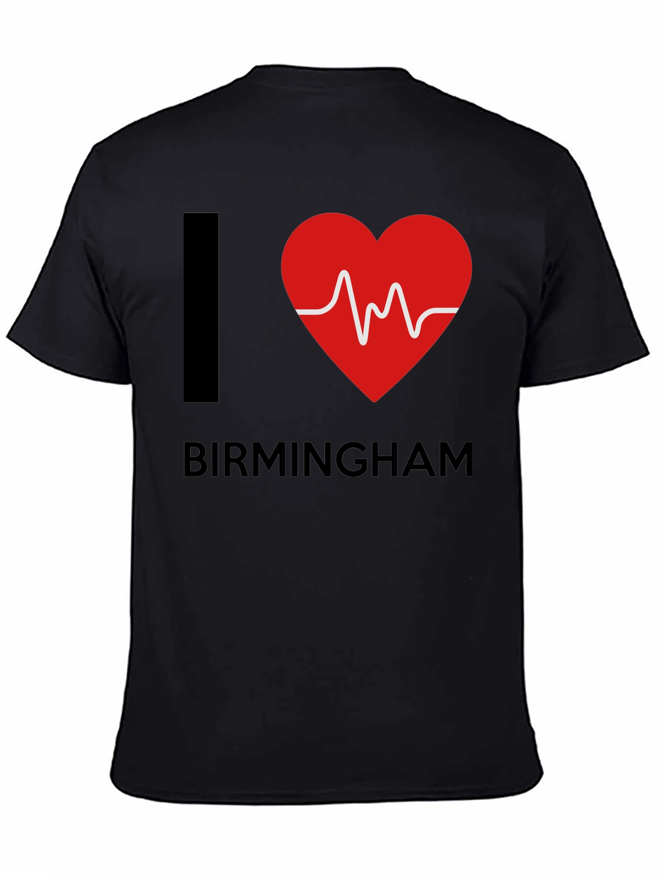 I Heart Birmingham Graphic Tee - Black