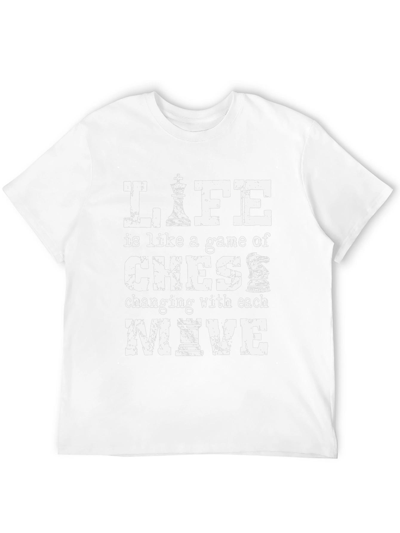 Life is Like Chess Graphic T-Shirt