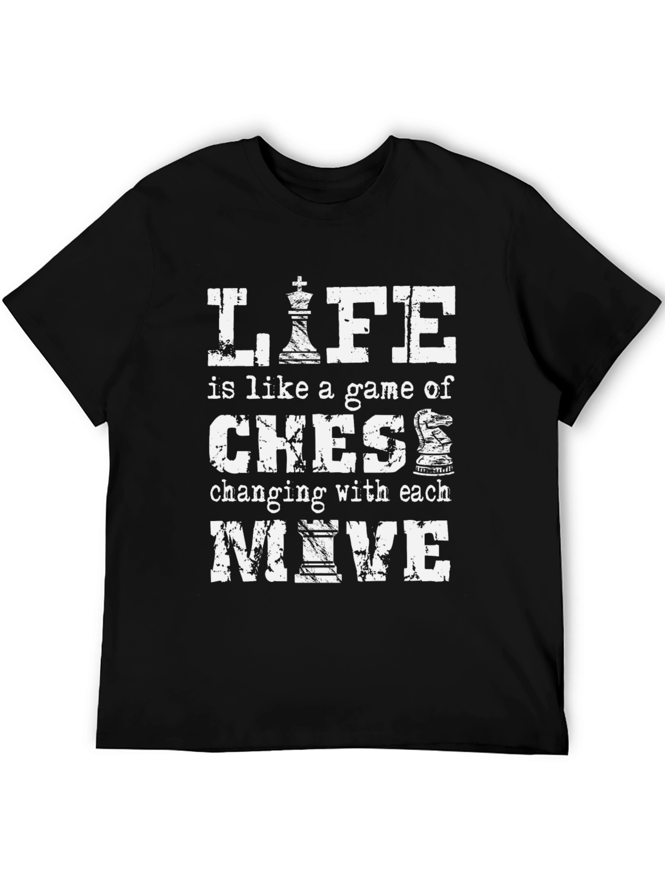 Life is Like Chess Graphic T-Shirt