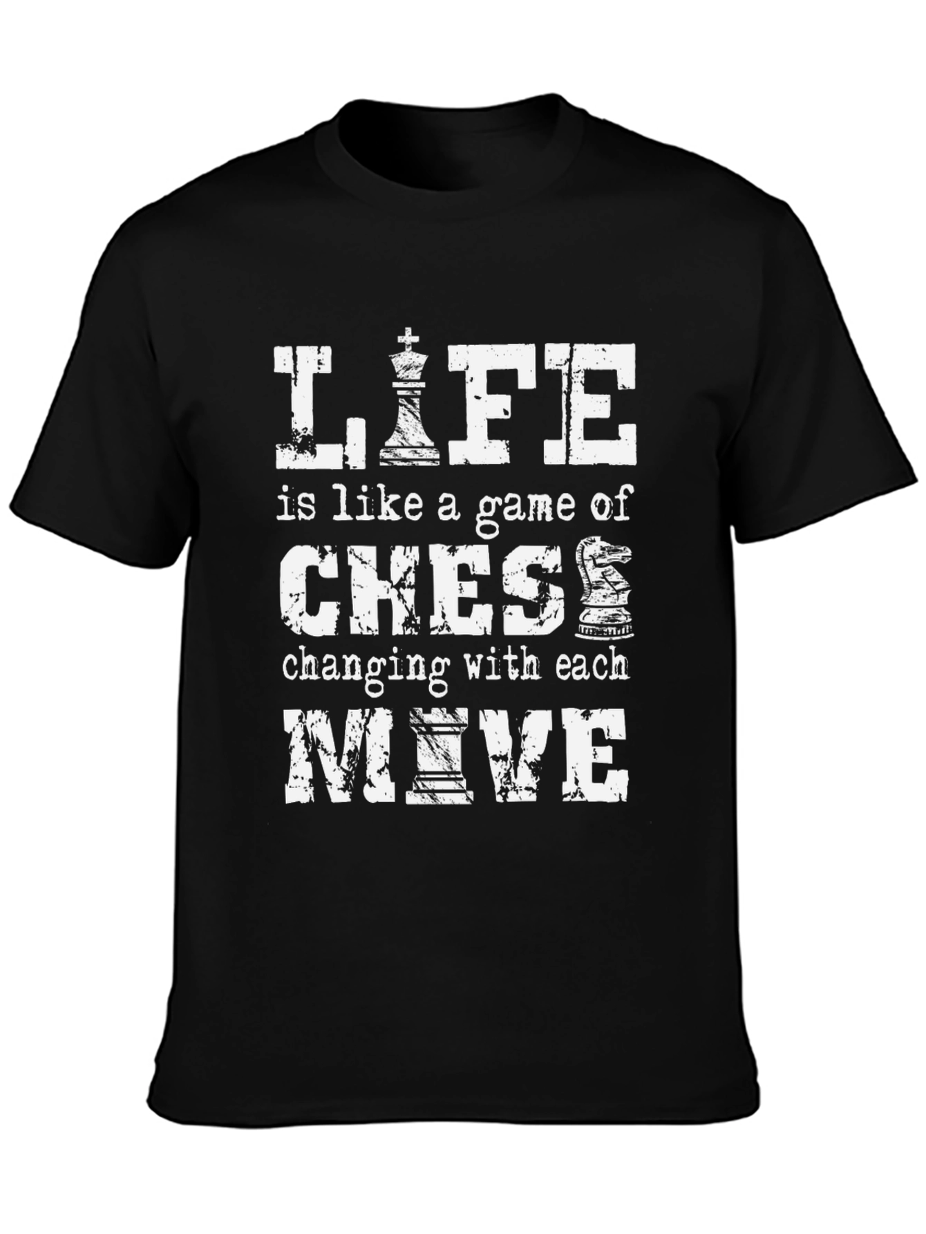 Life is Like Chess Graphic T-Shirt