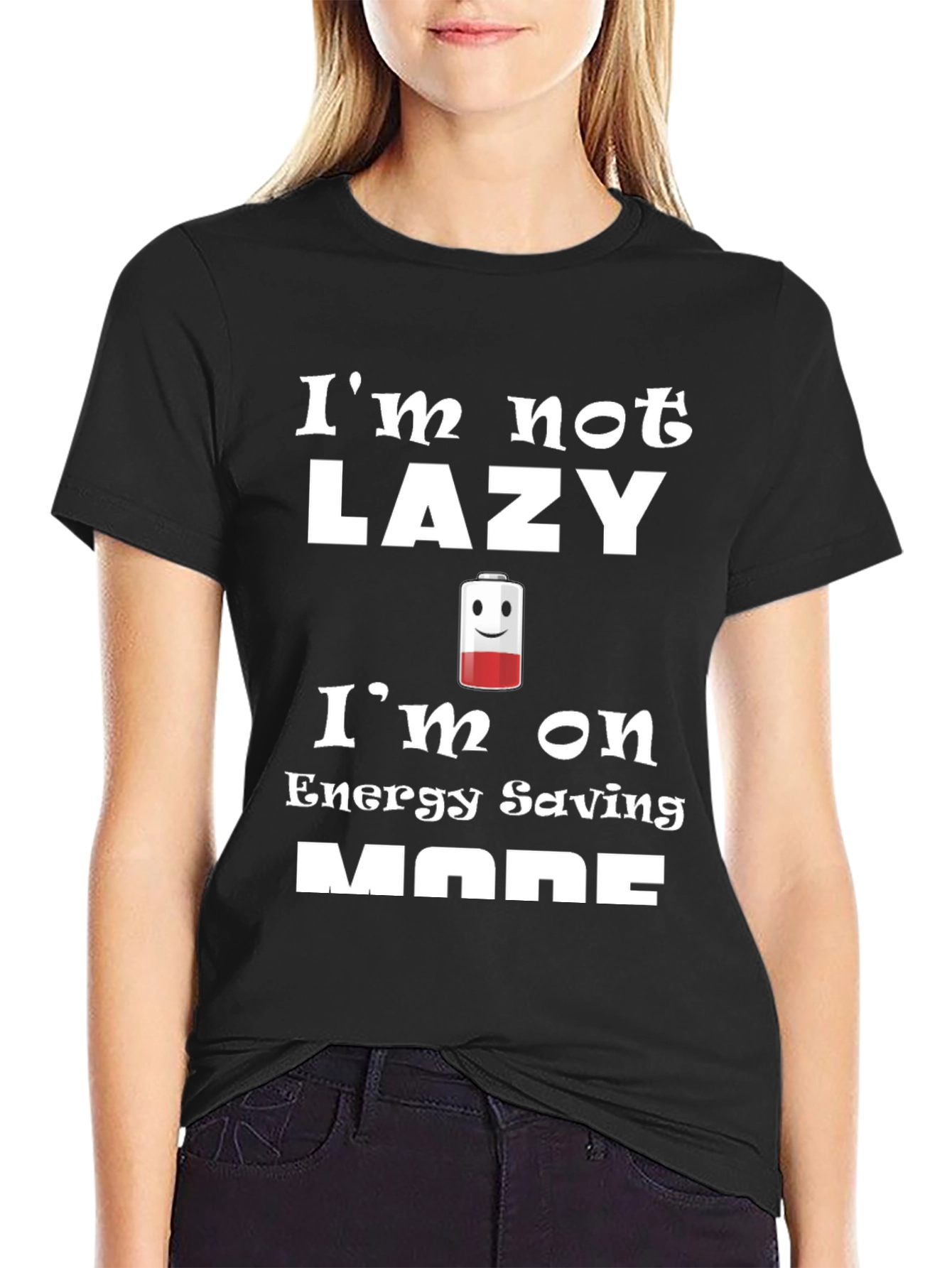 Funny Energy Saving Mode T-Shirt