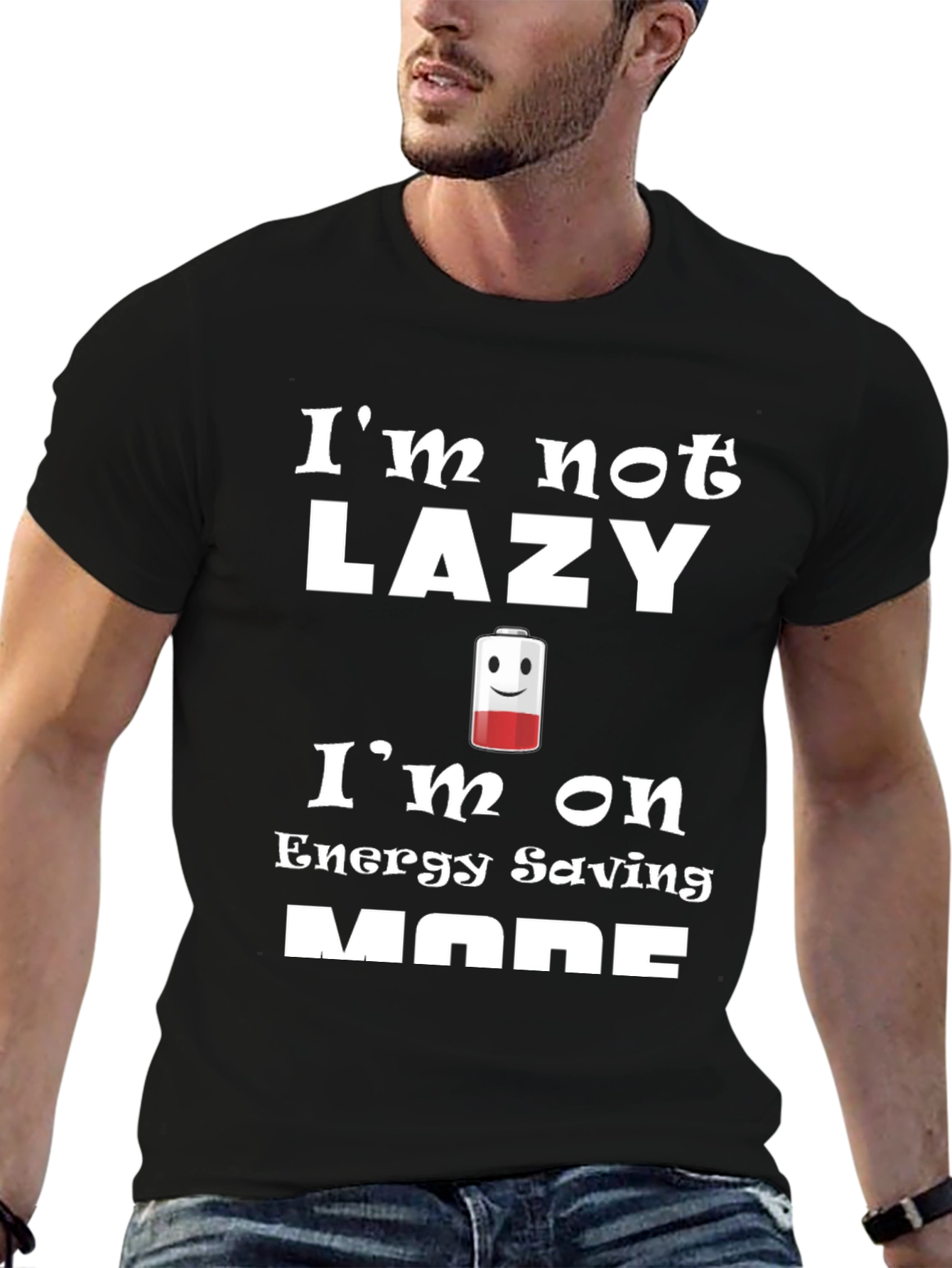 Funny Energy Saving Mode T-Shirt
