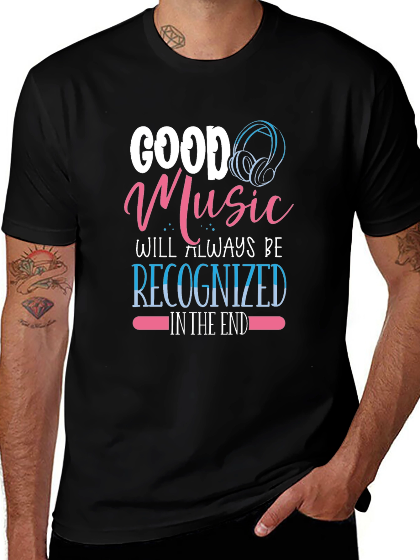 Good Music T-Shirt - Stylish Graphic Tee