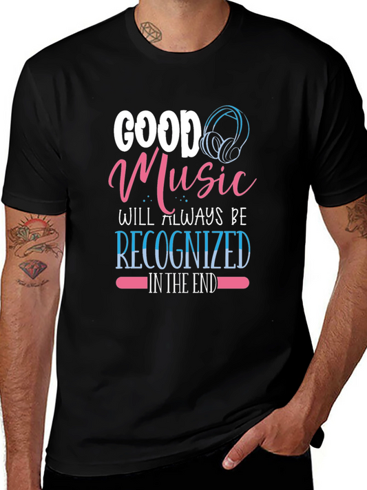 Good Music T-Shirt - Stylish Graphic Tee