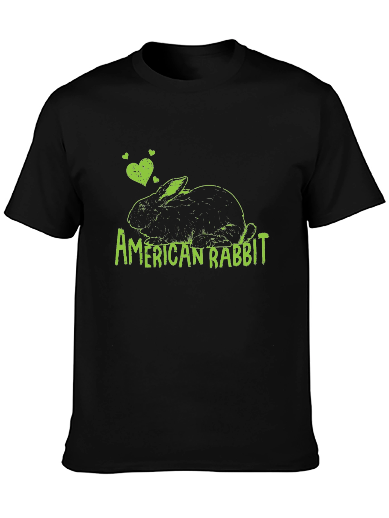 American Rabbit Graphic T-Shirt