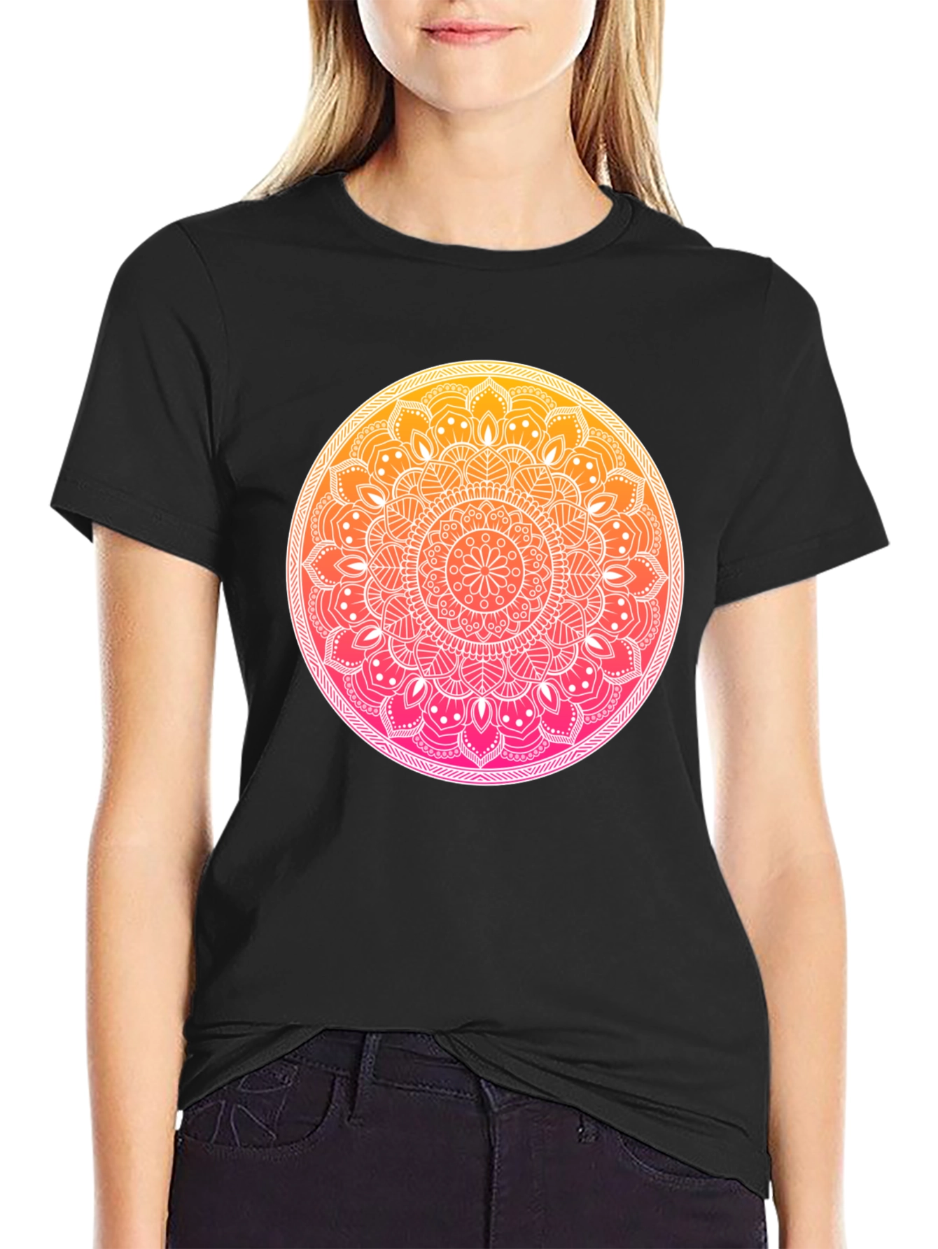 Mandala Graphic Tee - Stylish and Comfortable