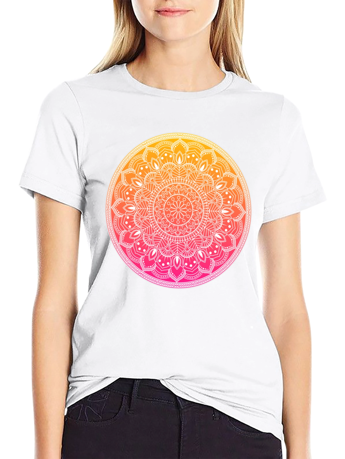 Mandala Graphic Tee - Stylish and Comfortable