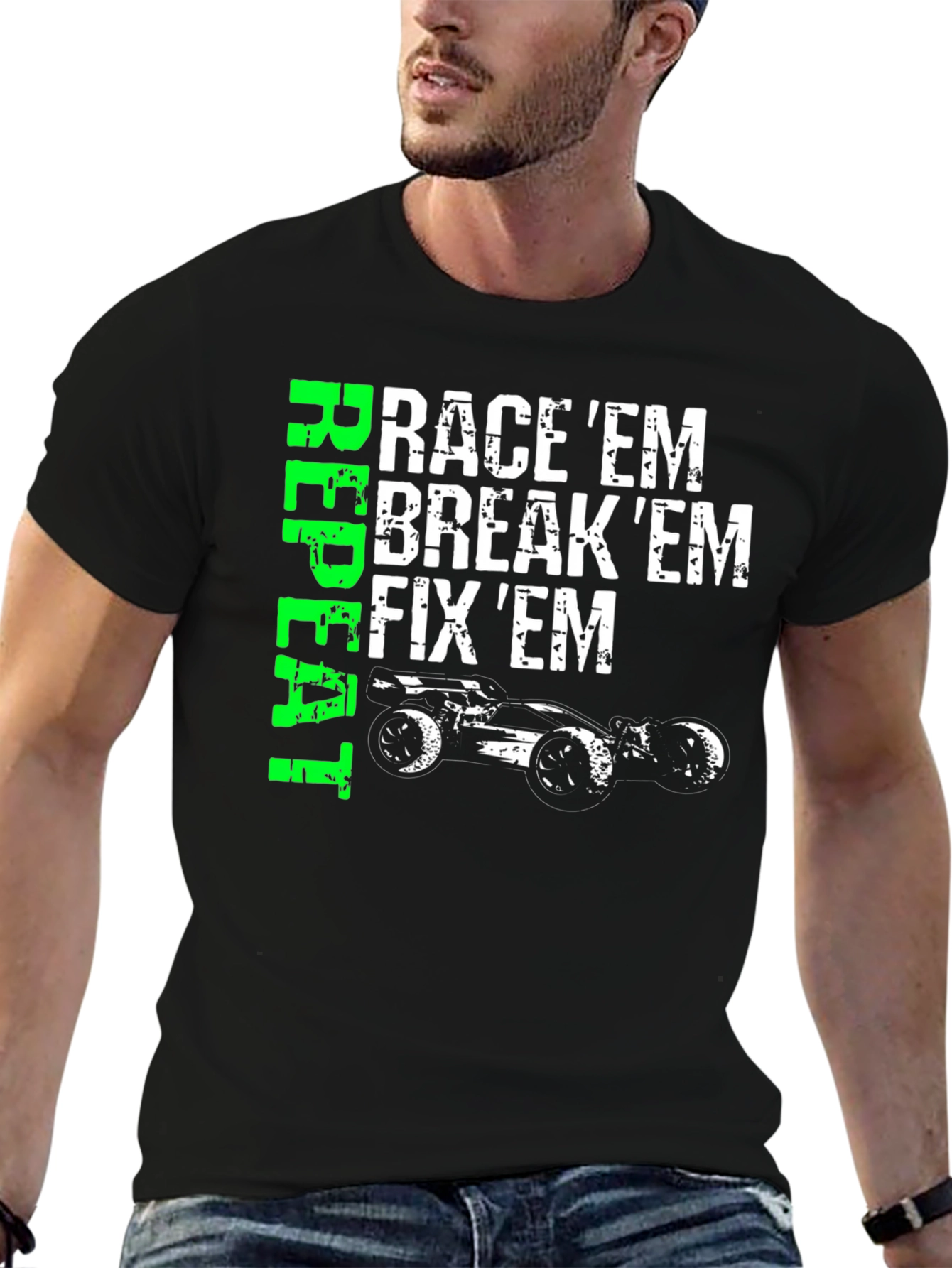 Race Em Break Em Fix Em T-Shirt