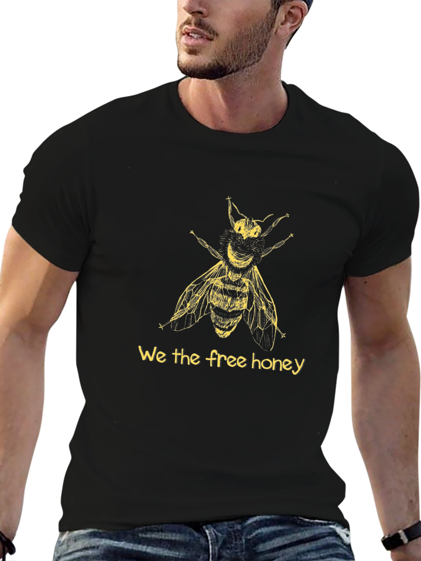 Honey Bee Graphic Tee - Free the Honey!
