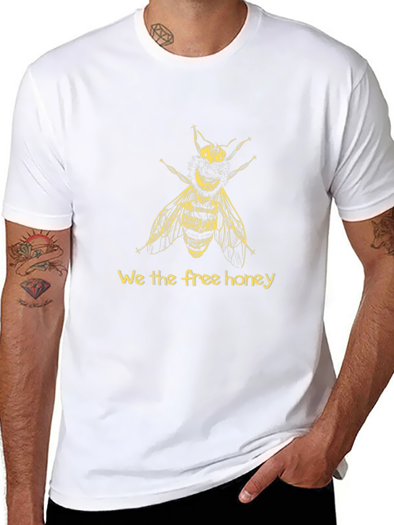 Honey Bee Graphic Tee - Free the Honey!