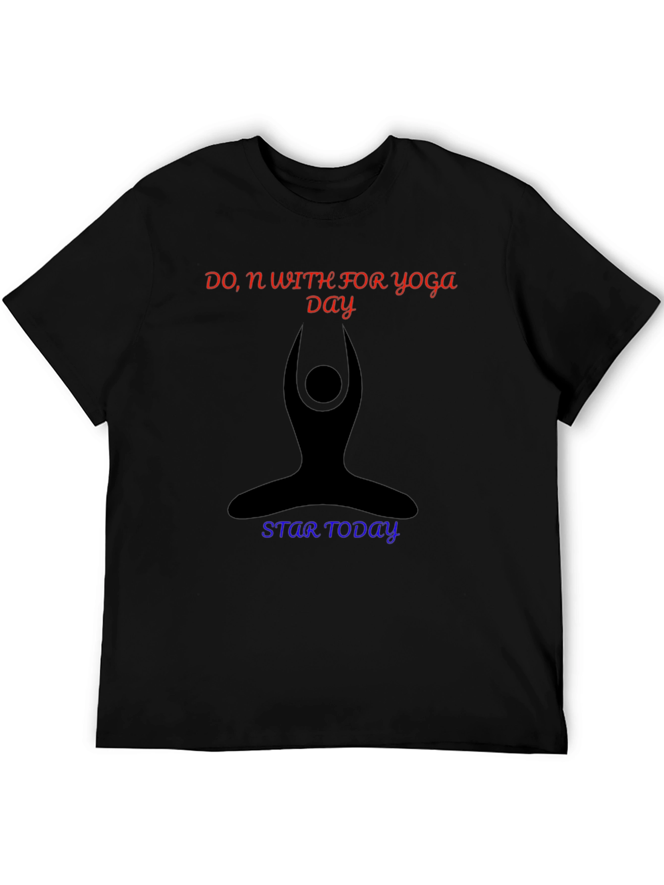 Yoga Day T-Shirt - Stylish & Comfortable
