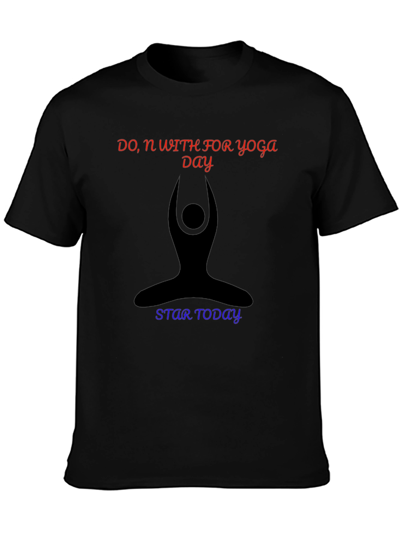 Yoga Day T-Shirt - Stylish & Comfortable