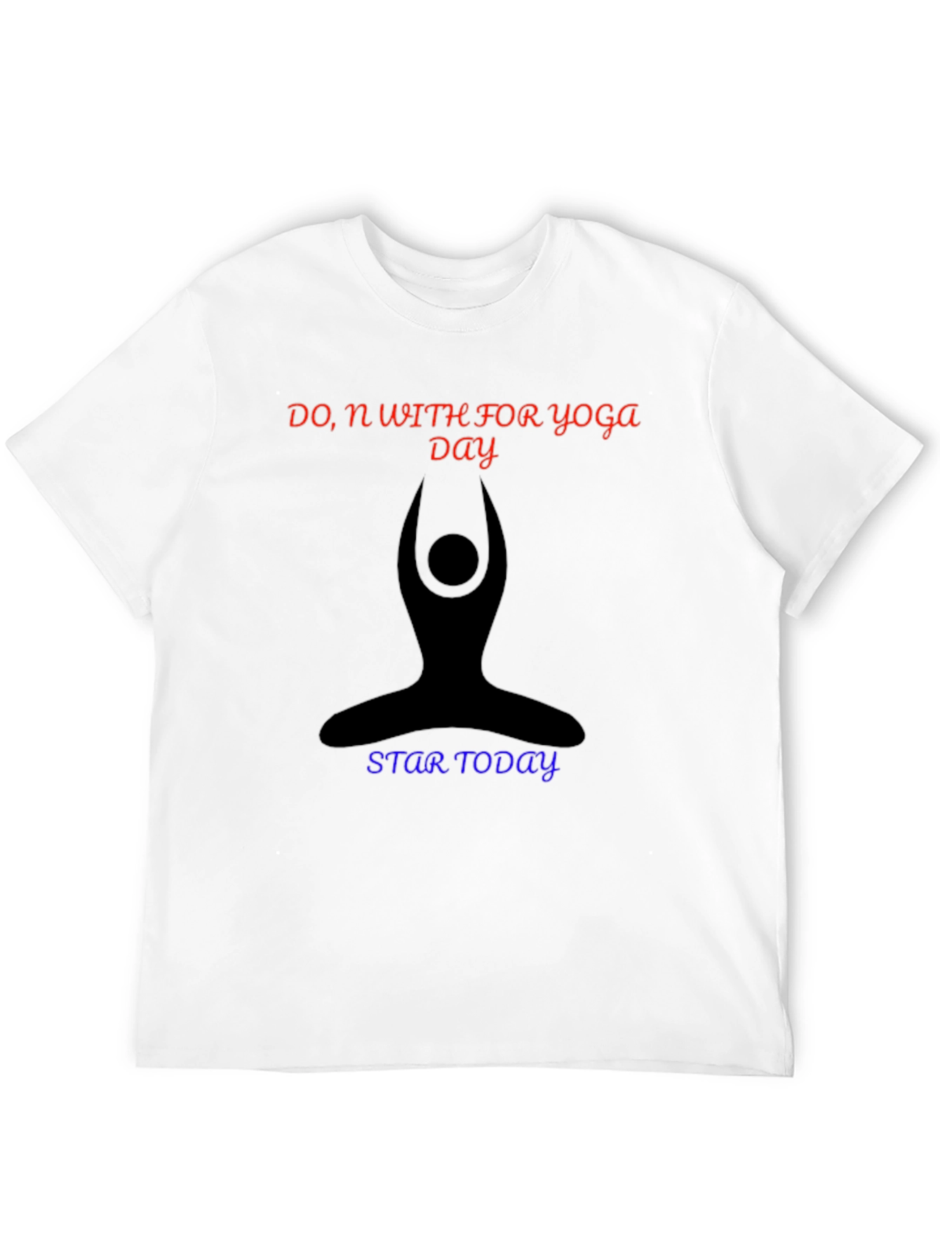 Yoga Day T-Shirt - Stylish & Comfortable