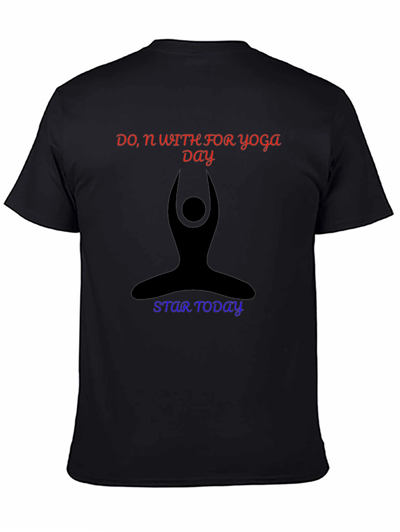 Yoga Day T-Shirt - Stylish & Comfortable