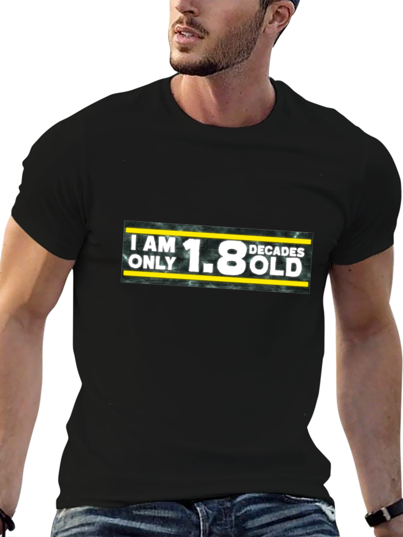 Funny 1.8 Decades Old Graphic Tee