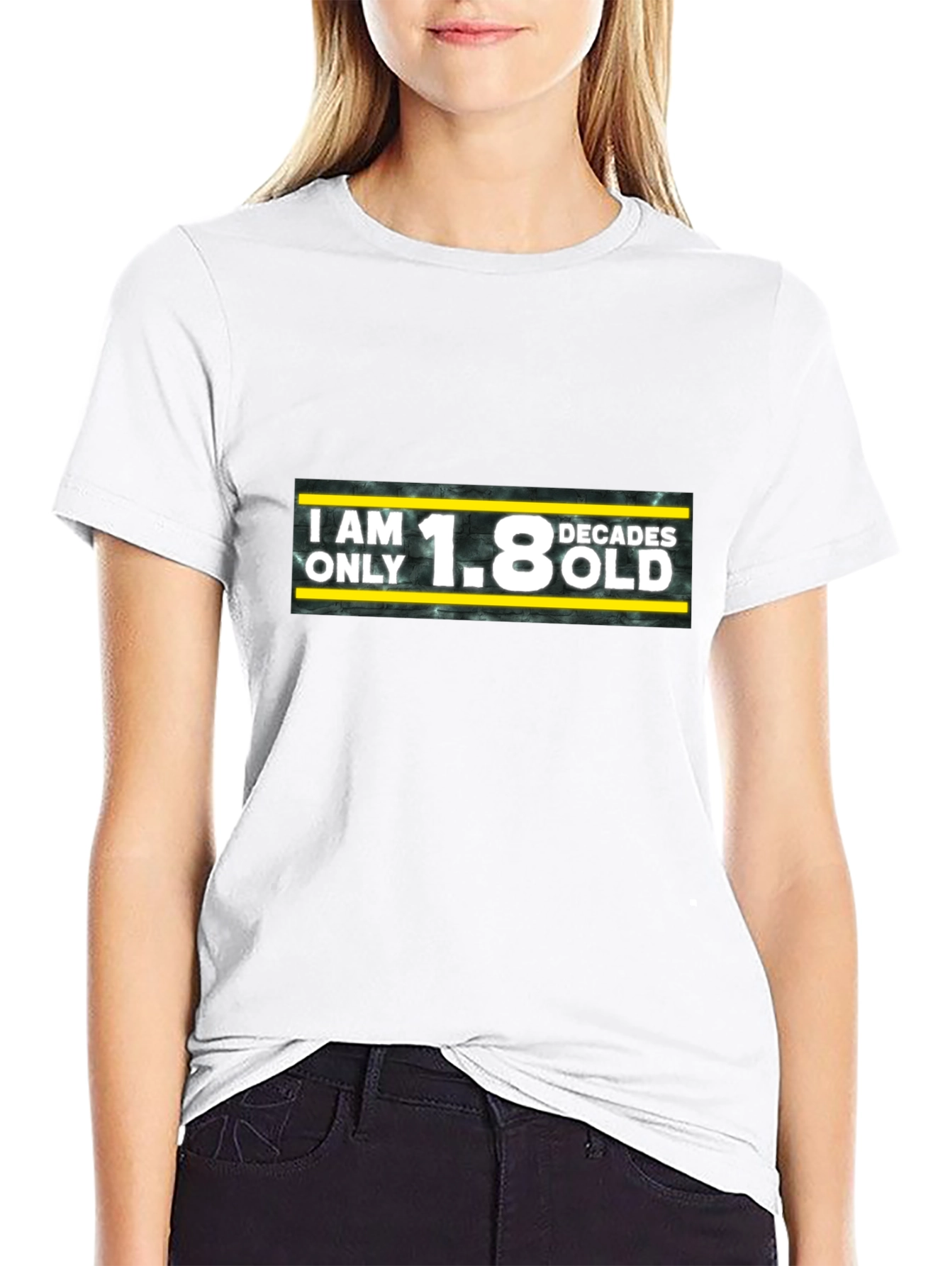 Funny 1.8 Decades Old Graphic Tee