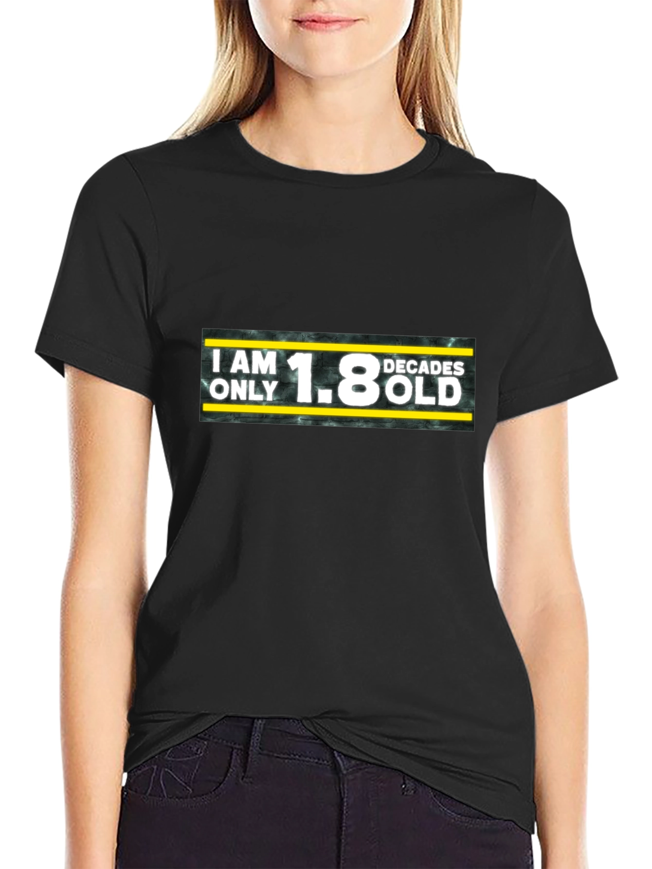 Funny 1.8 Decades Old Graphic Tee