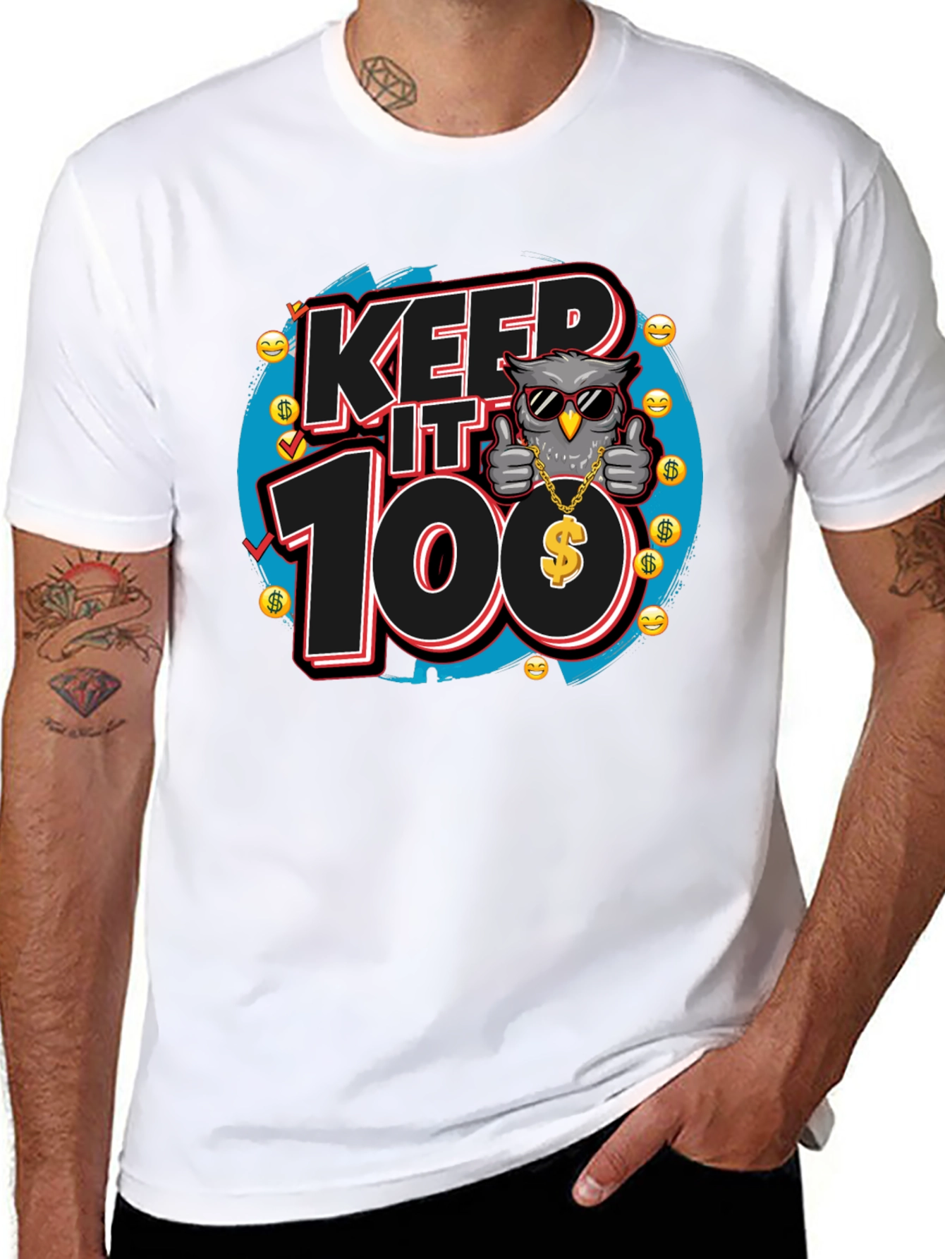 Keep It 100 Owl T-Shirt