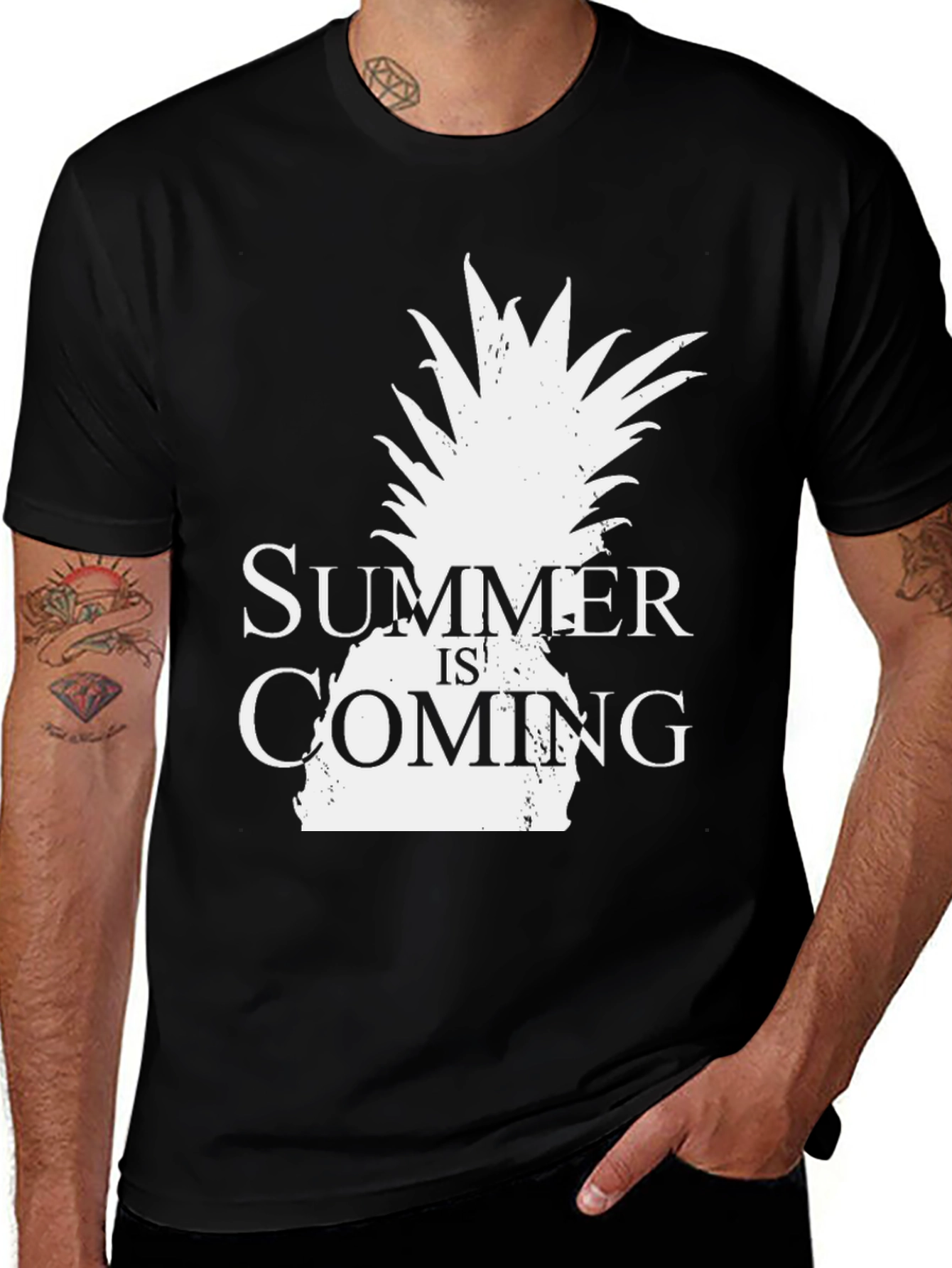 Summer is Coming Pineapple T-Shirt