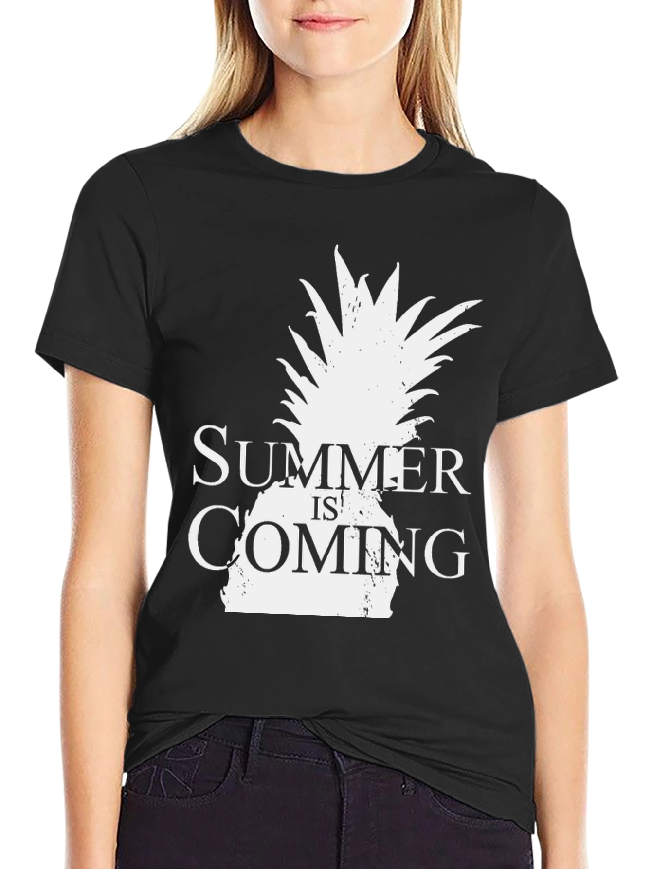 Summer is Coming Pineapple T-Shirt
