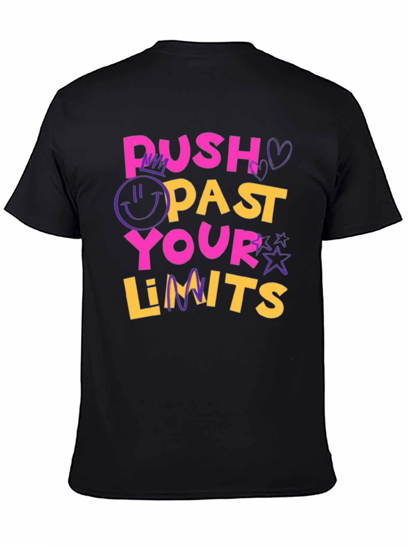 Push Past Your Limits Graphic Tee