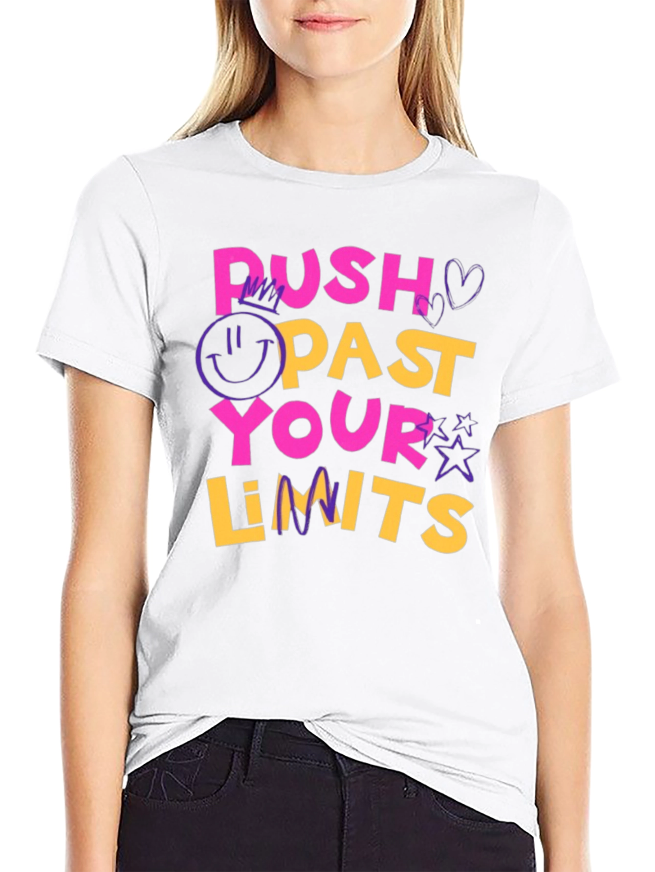 Push Past Your Limits Graphic Tee