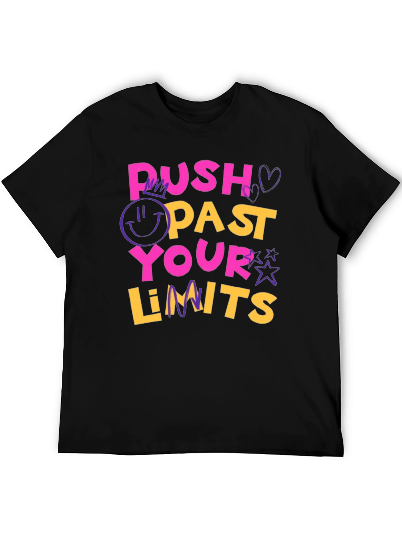 Push Past Your Limits Graphic Tee