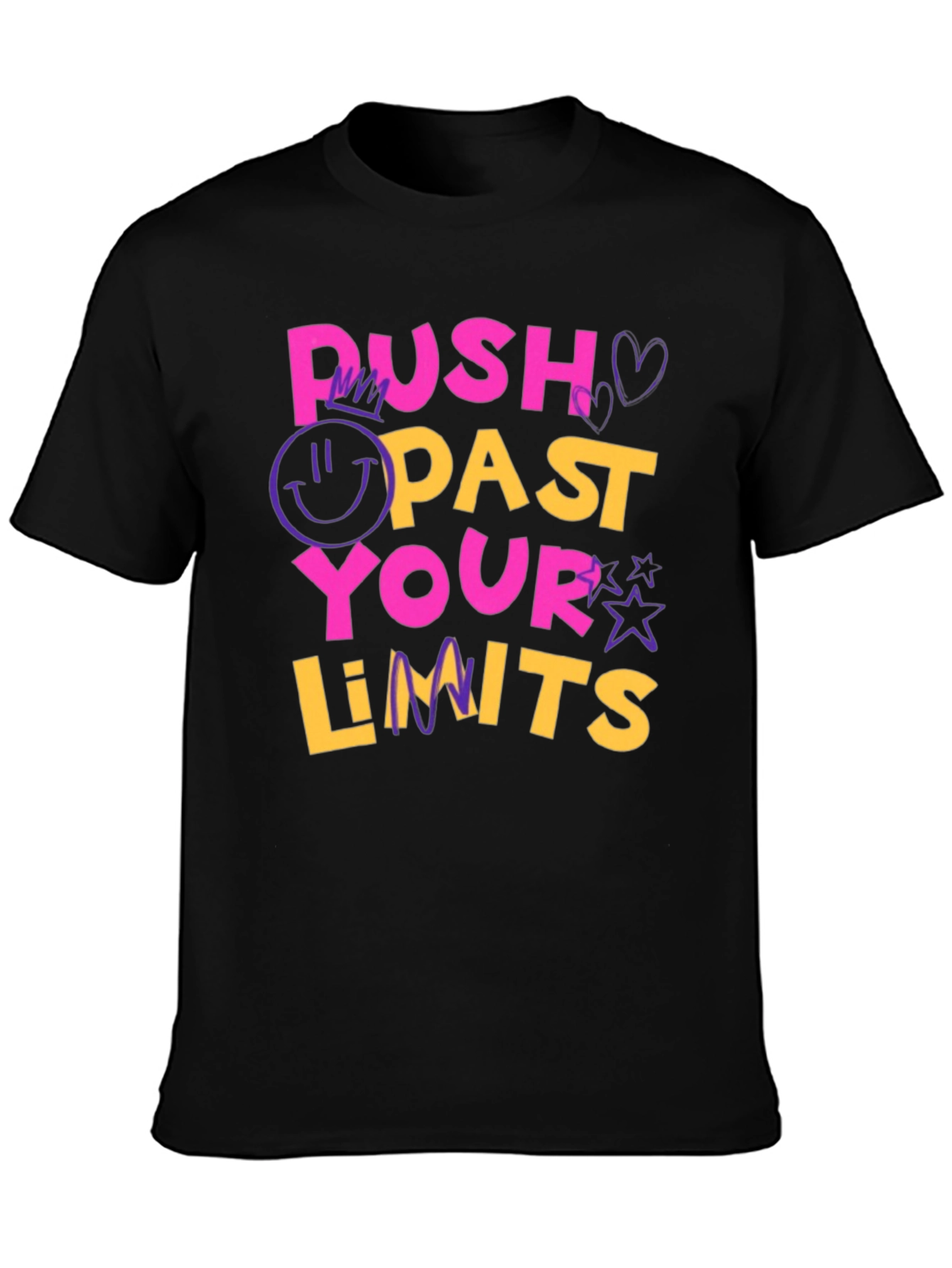 Push Past Your Limits Graphic Tee