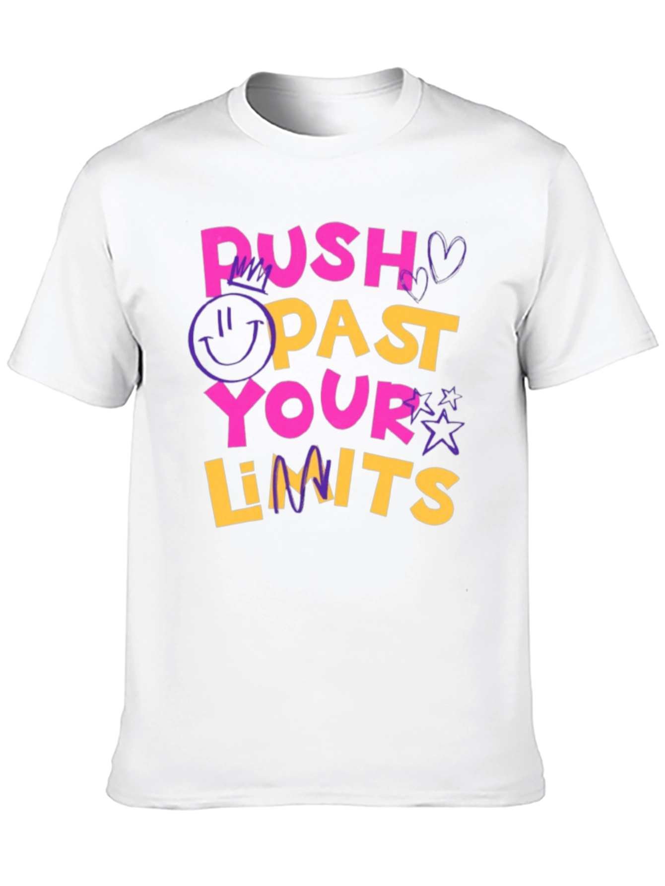 Push Past Your Limits Graphic Tee