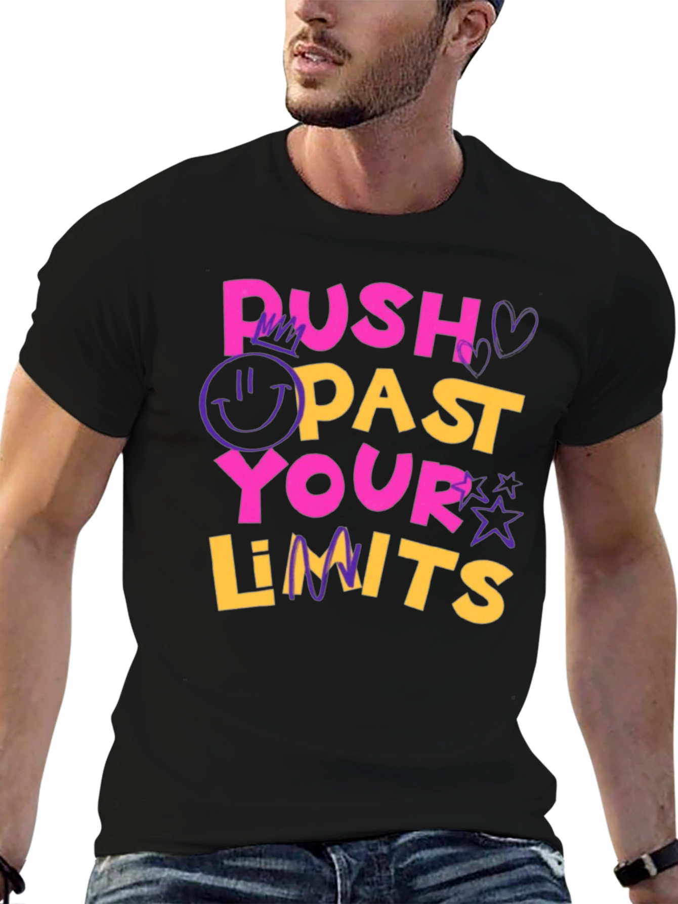 Push Past Your Limits Graphic Tee