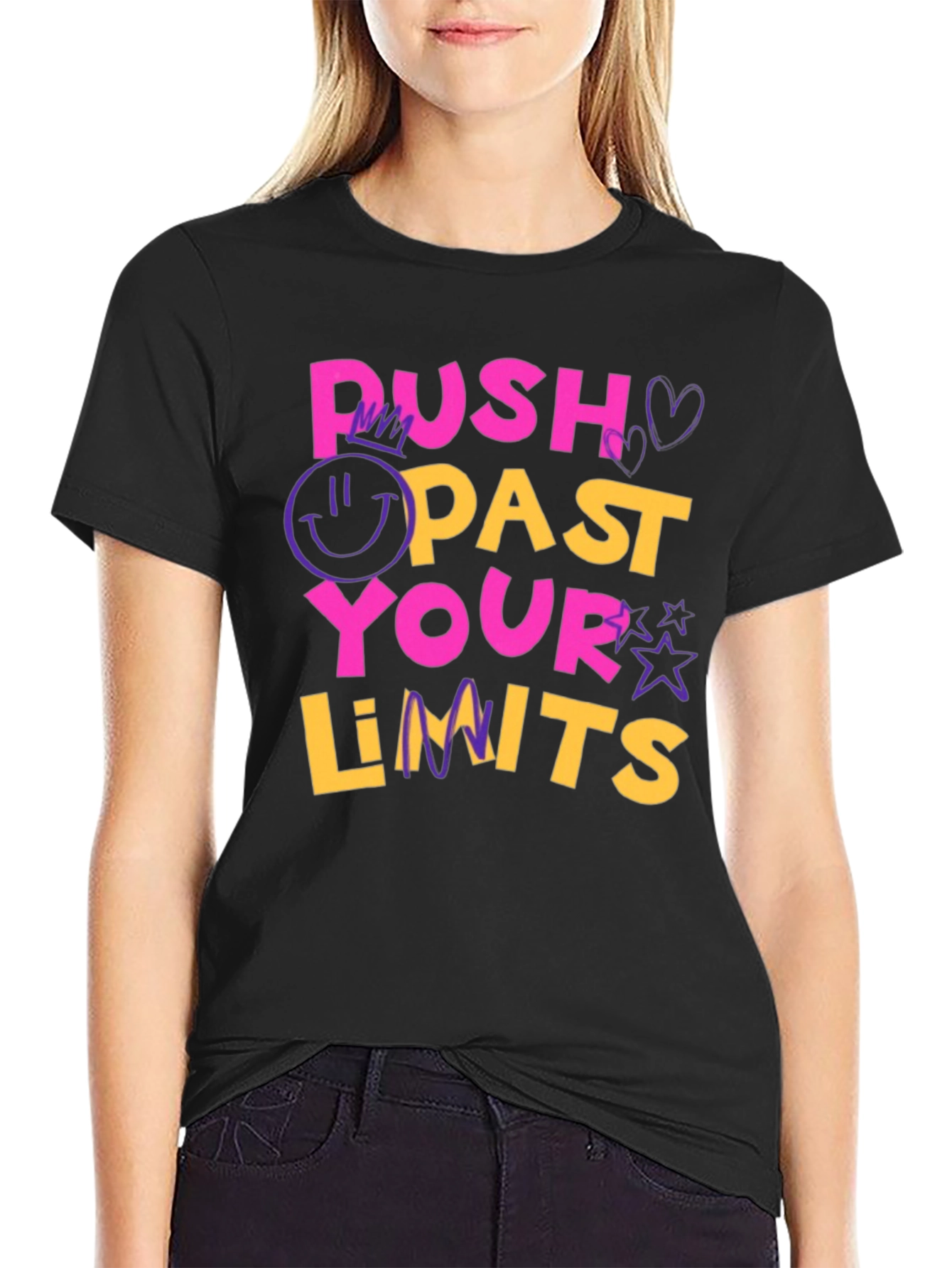 Push Past Your Limits Graphic Tee