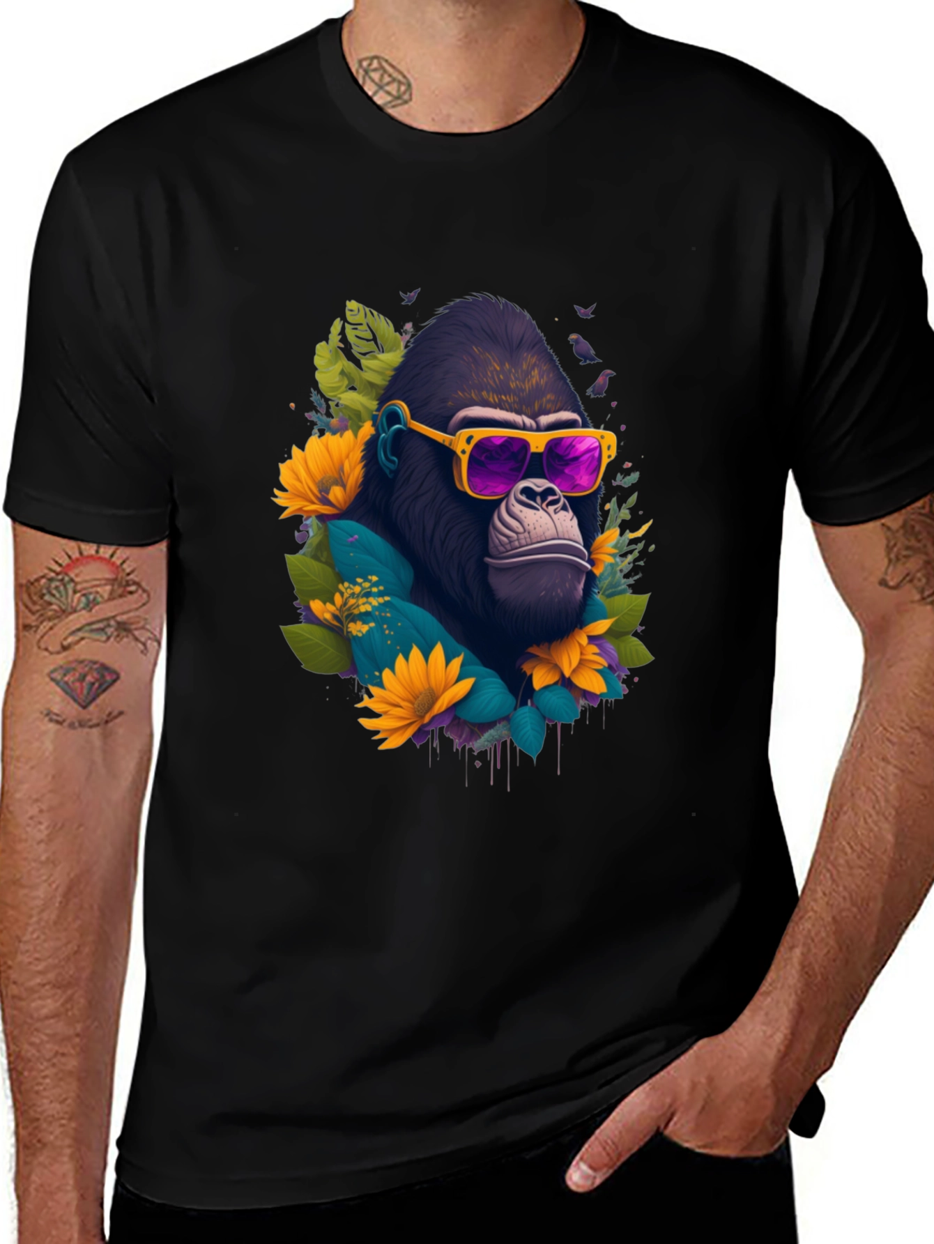 Cool Gorilla Graphic Tee