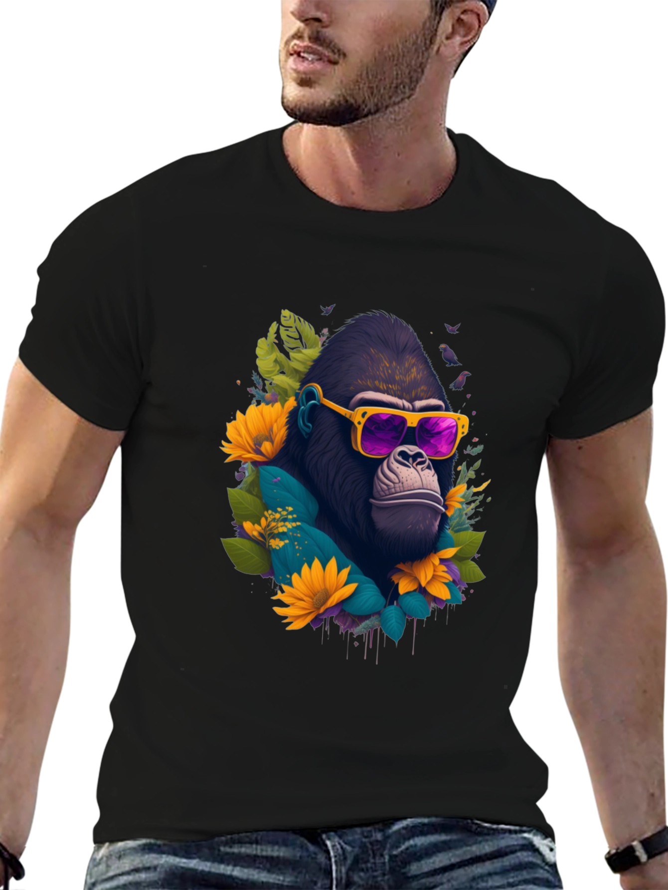 Cool Gorilla Graphic Tee