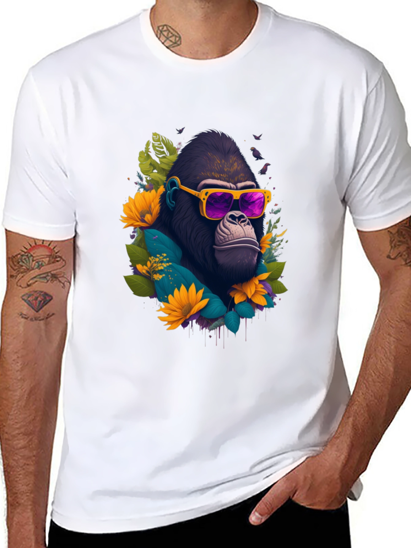 Cool Gorilla Graphic Tee
