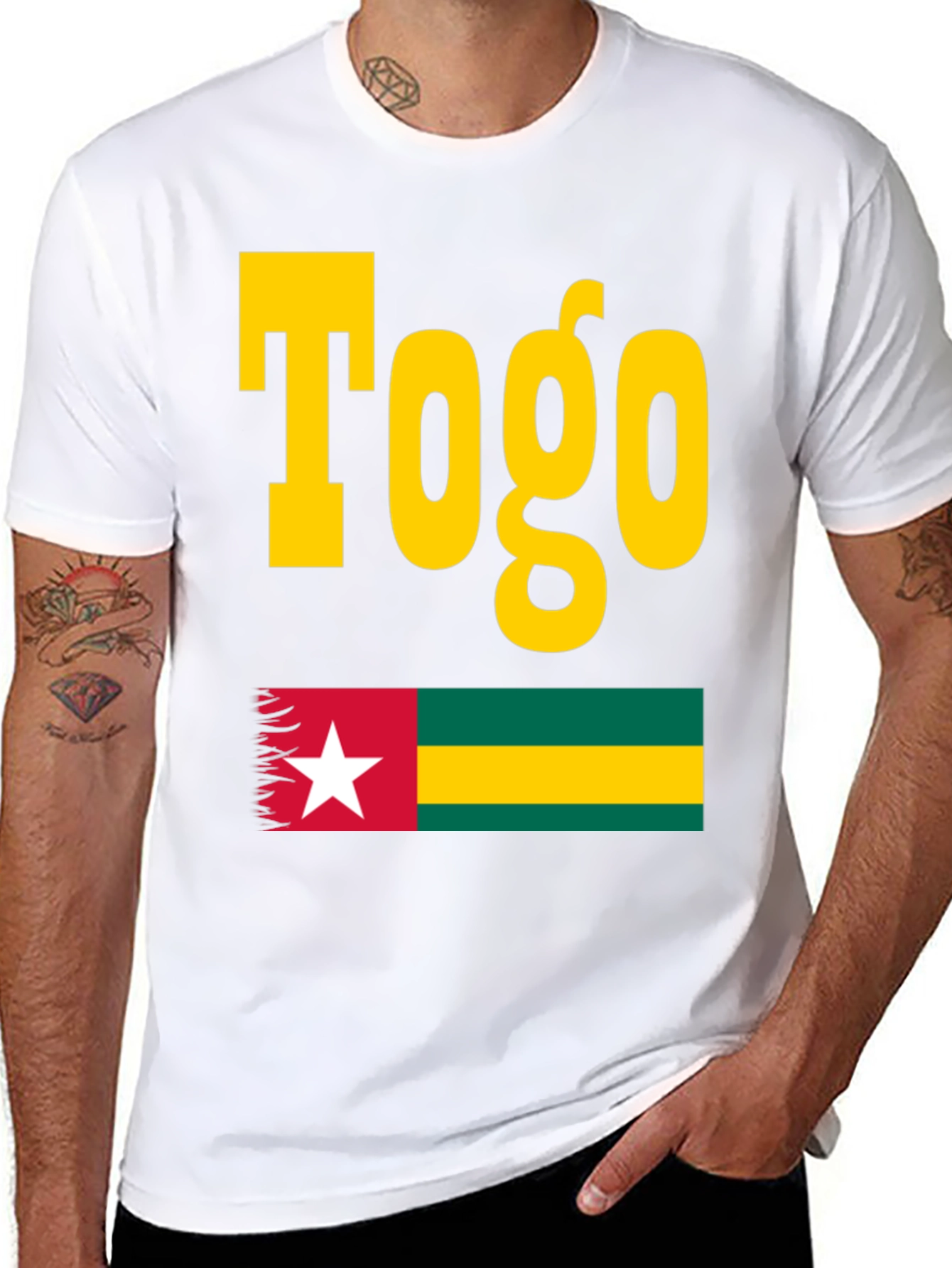 Togo Flag Graphic Tee