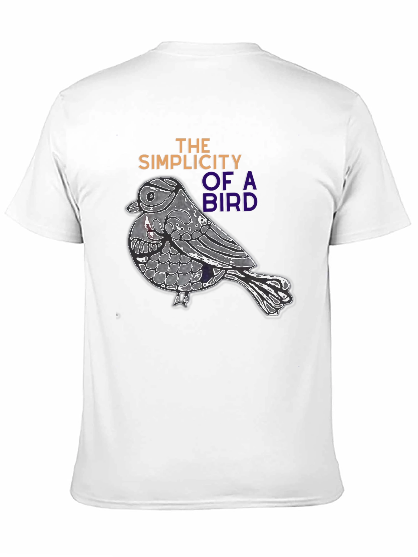 Bird Simplicity Graphic Tee - Stylish Casual Wear