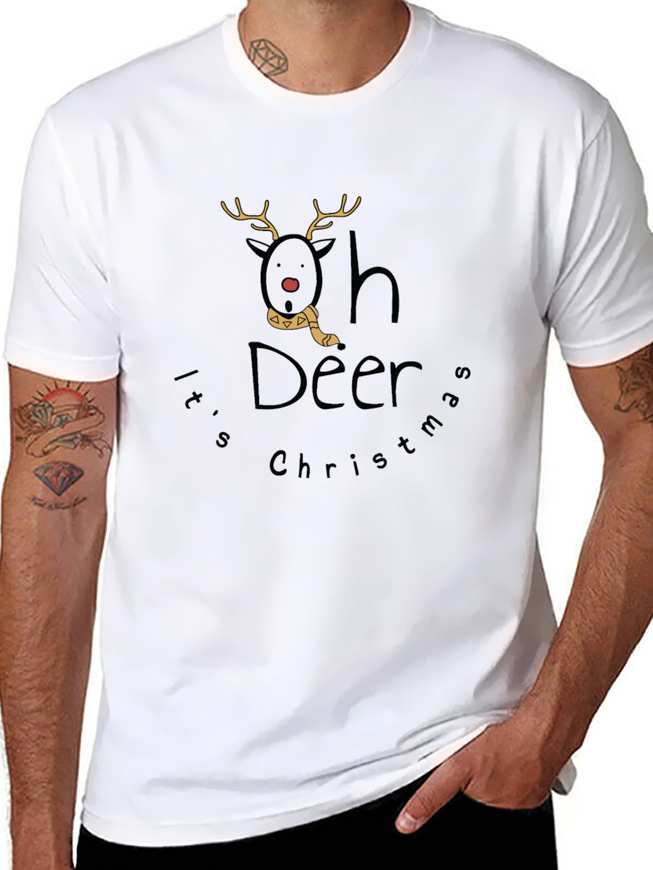 Oh Deer Its Christmas T-Shirt