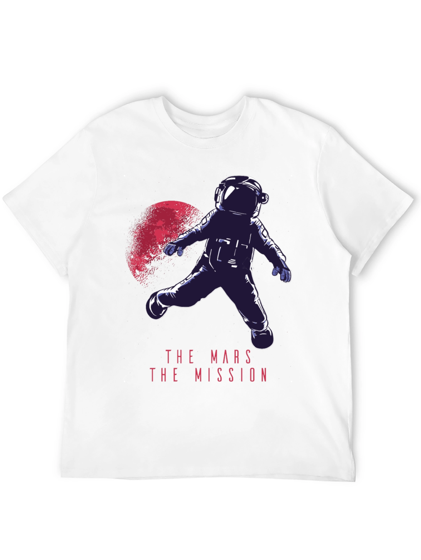 Mars Mission Graphic Tee - Space Adventure T-Shirt