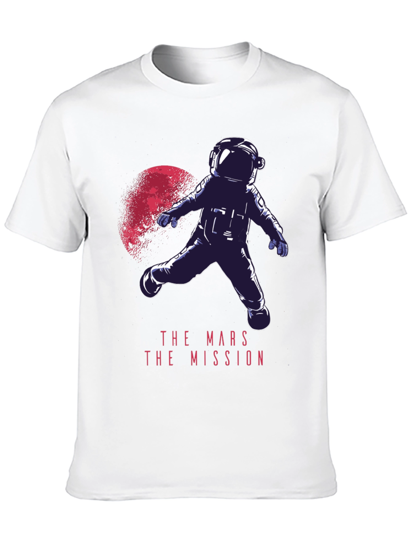 Mars Mission Graphic Tee - Space Adventure T-Shirt